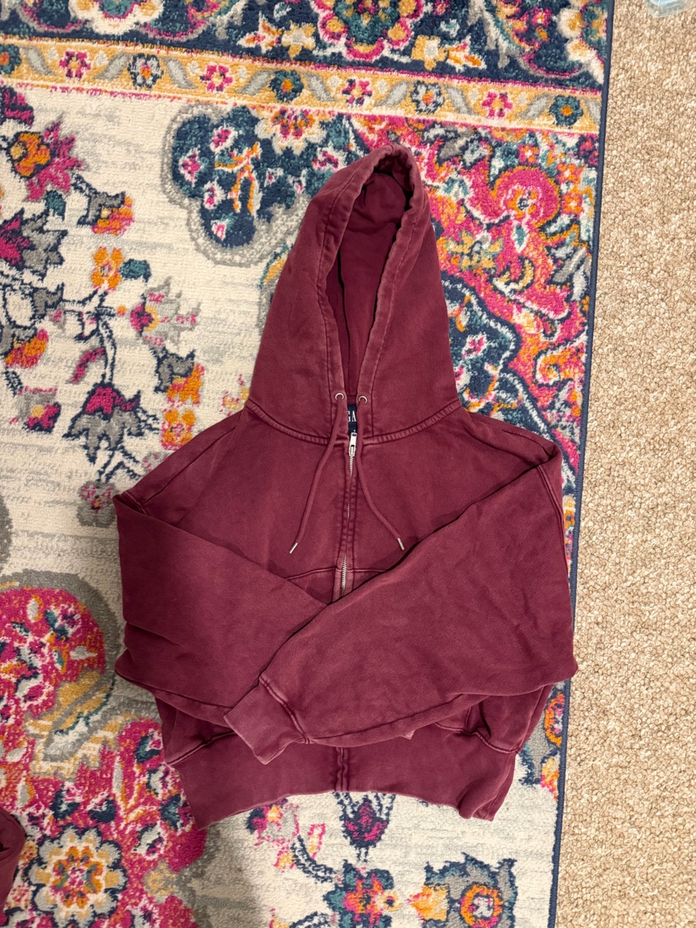 GAP VintageSoft Terry Zip Hoodie